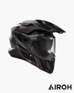 Airoh Commander 2 Carbon Stylish Noir Rouge | Rally Riders