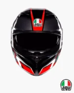 Casque moto intégral AGV K3 Noir Rouge