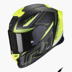 Casque Scorpion EXO-R1 Air Gaz Noir Mat Jaune Fluo