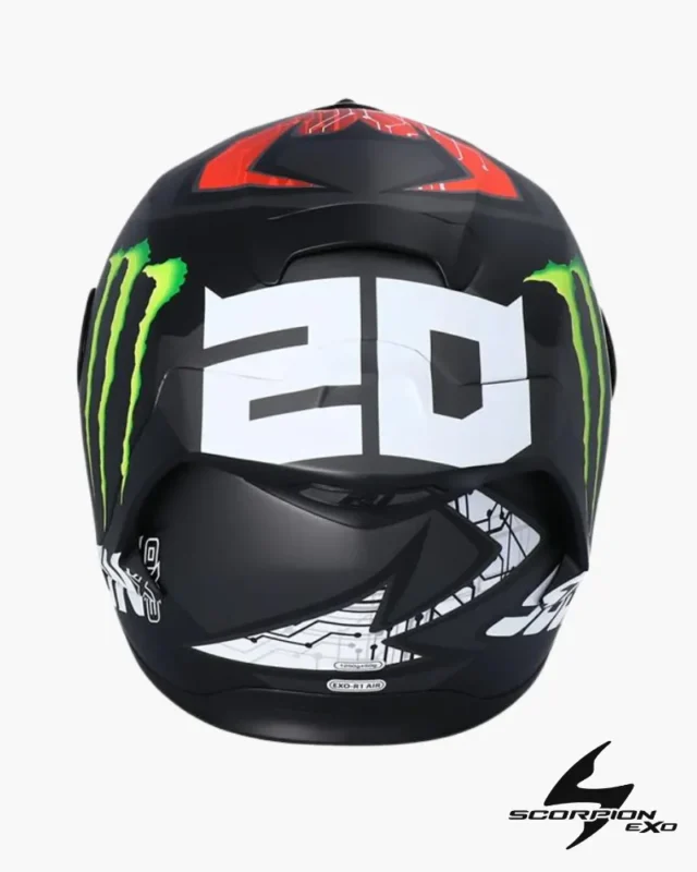 Scorpion EXO-R1 AIR Fabio Monster Replica casque intégral Racing