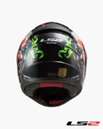 Casque LS2 Airflow II Happy Dreams Noir Rouge Vert