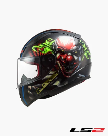 Casque LS2 Airflow II Happy Dreams Noir Rouge Vert