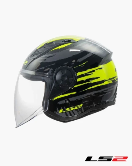 Casque LS2 Airflow II Noir Jaune