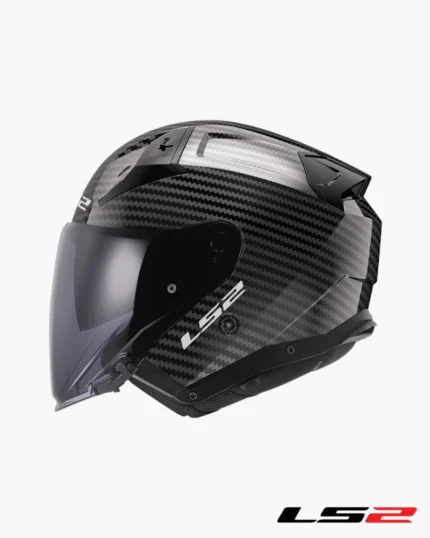 Casque LS2 Infinity II Carbon Noir