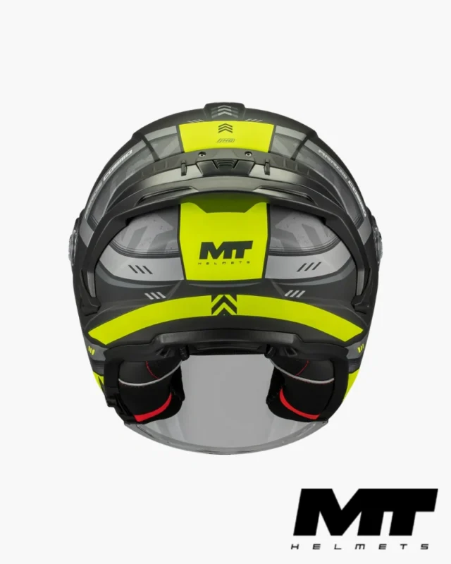 Casque MT Helmets Cosmo SV Arrow B3 Matt Noir Jaune
