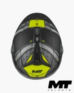 Casque MT Helmets Cosmo SV Arrow B3 Matt Noir Jaune