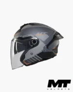 MT Cosmo SV Solid A2 Gloss Gris Brillant casque Jet