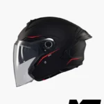 Casque MT Helmets Cosmo SV Solid A1 Noir Mat