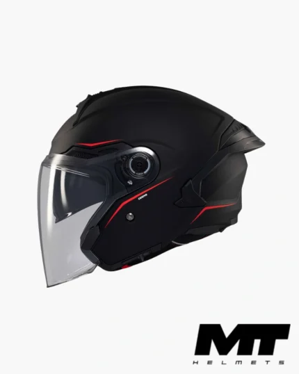Casque MT Helmets Cosmo SV Solid A1 Noir Mat