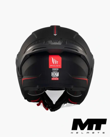 Casque MT Helmets Cosmo SV Solid A1 Noir Mat