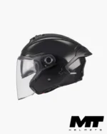 Casque MT Helmets Cosmo SV Pure A1 Noir Brillant