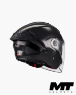 Casque MT Helmets Cosmo SV Pure A1 Noir Brillant