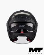 Casque MT Helmets Cosmo SV Pure A1 Noir Brillant