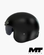 Casque Jet MT Helmets Le Mans 2 SV S Pure A1 Noir mat XL