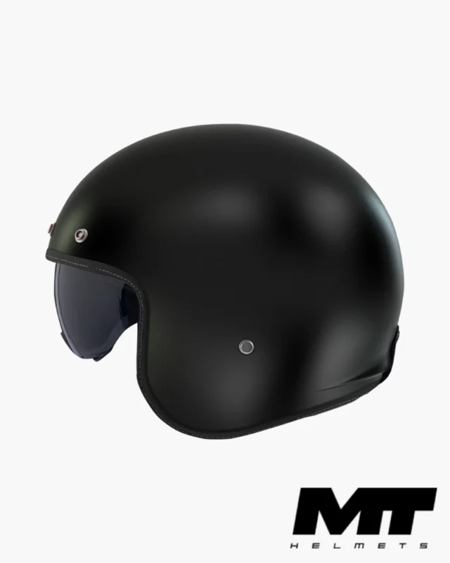 Casque Jet MT Helmets Le Mans 2 SV S Pure A1 Noir mat XL