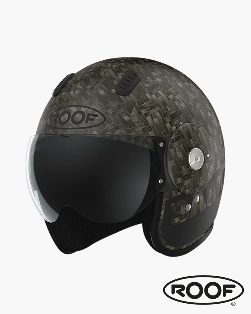 CASQUE-ADULTE-JET-ROOF-BAMBOO-MAT-MAT Casque ROOF RO15 Bamboo Noir Mat