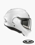 HJC F100 Solid Blanc Perle casque modulable