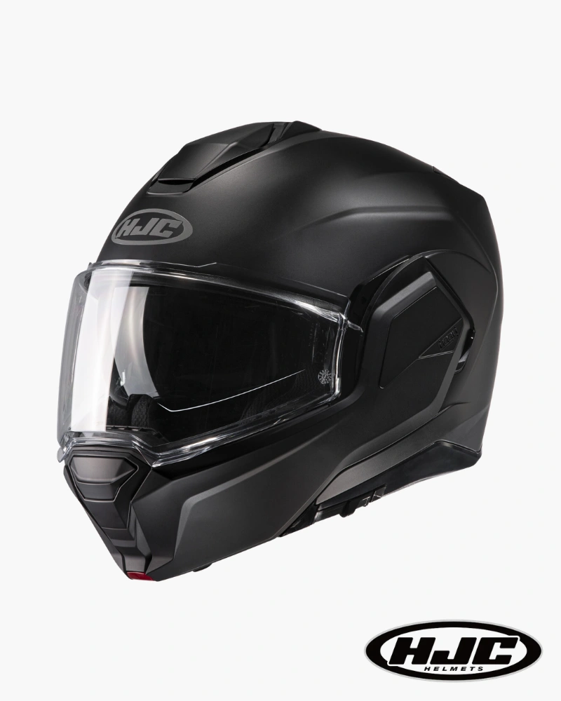 HJC i100 Solid Noir Mat casque modulable