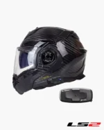 Casque LS2 Advant X FF901 Carbon avec intercom Cardo 4X