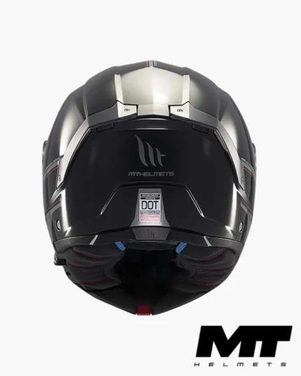 MT Helmets Atom 2 SV Solid casque modulable noir