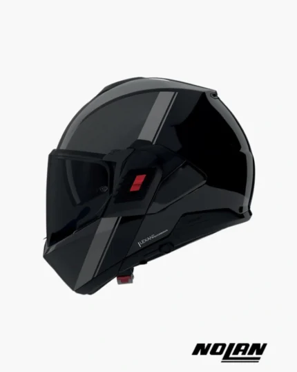 Casque Nolan N120-1 Verniciatura Speciale Noir Gris Argent