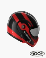 ROOF BoXXer Fuzo Noir Rouge casque modulable
