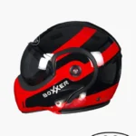 ROOF BoXXer Fuzo Noir Rouge casque modulable