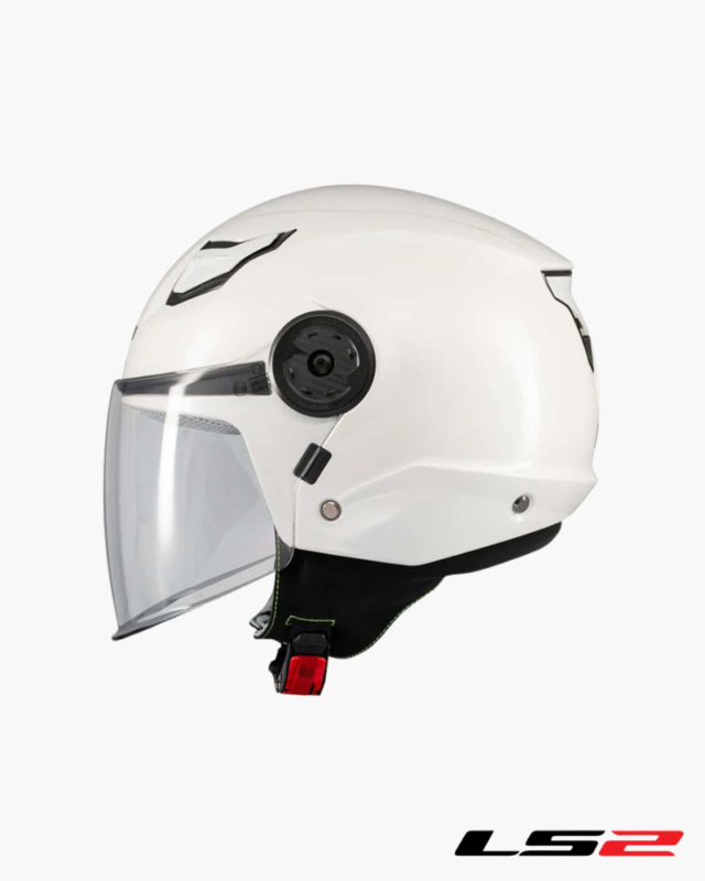 Casque enfant MT Helmets OF514 Lite Pure A0 Gloss Blanc