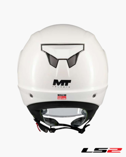 Casque enfant MT Helmets OF514 Lite Pure A0 Gloss Blanc