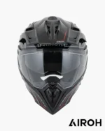 Casque Airoh Commander 2 Carbon Stylish noir rouge